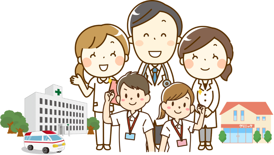 イラスト:看護師たち